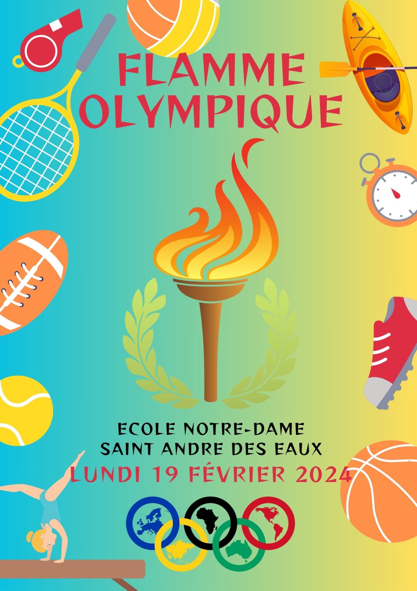 Flamme Olympique 7175